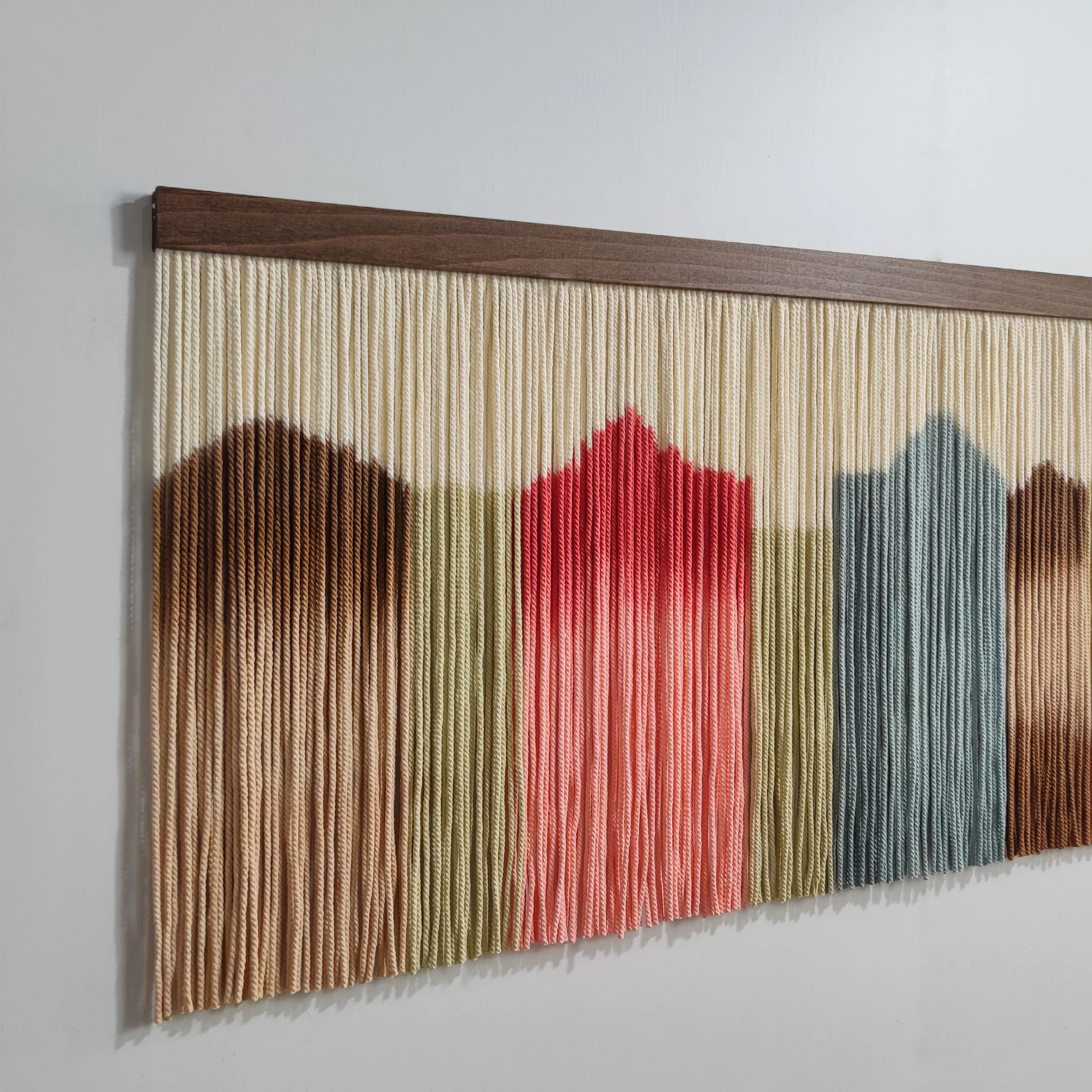 Sunburst Round Macrame | Handwoven Boho Wall Art | yfine - Image 2