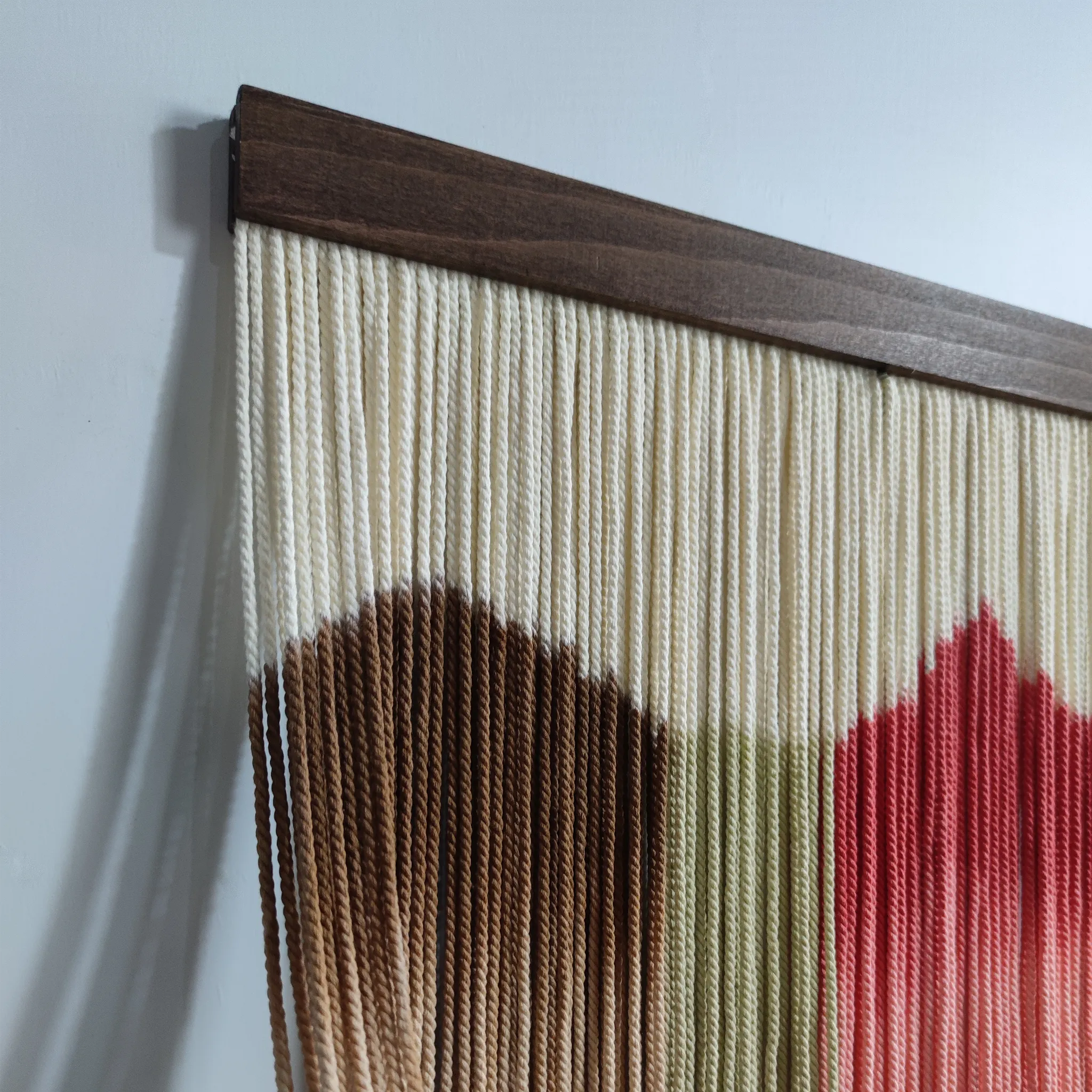 Sunburst Round Macrame | Handwoven Boho Wall Art | yfine - Image 3