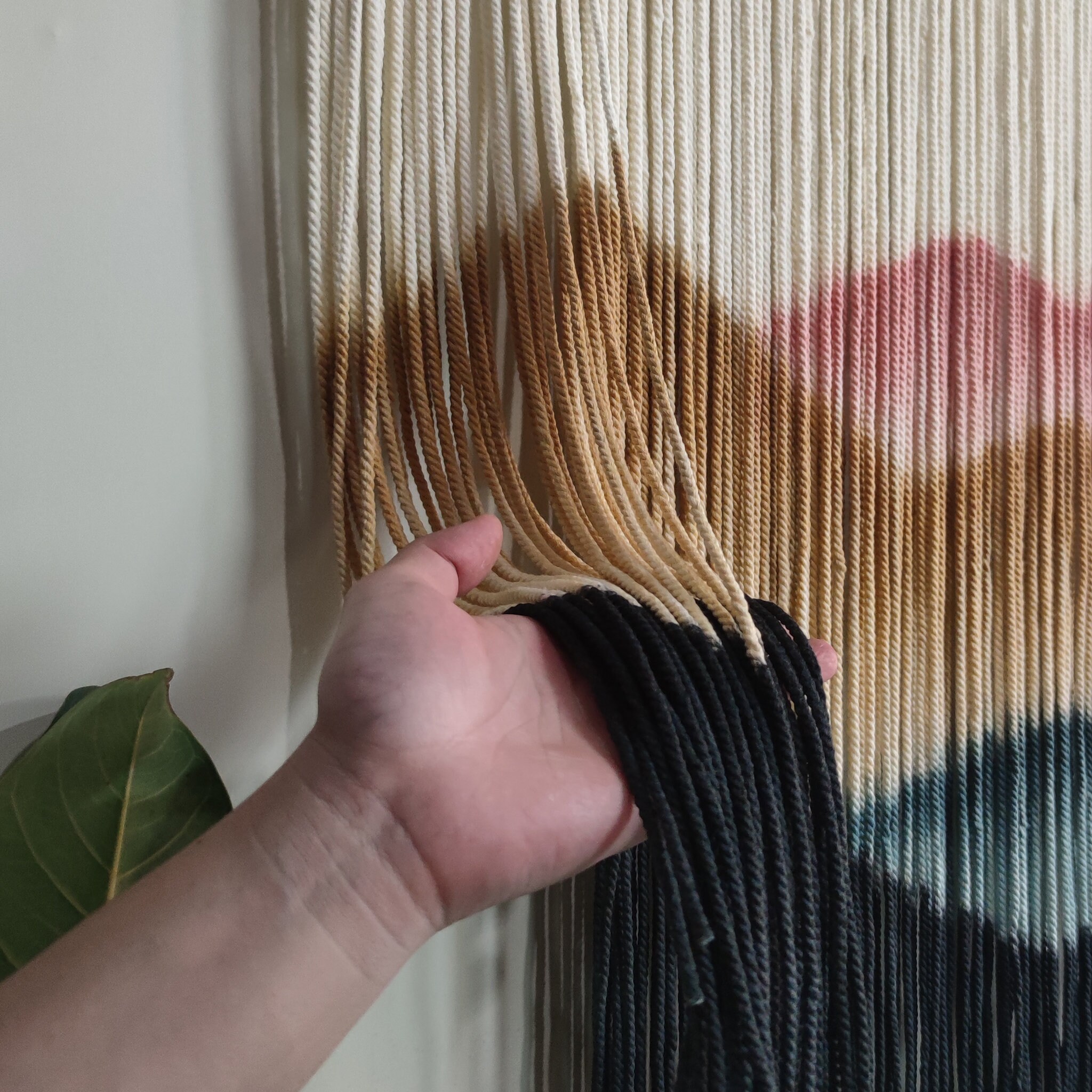 Vintage Boho Macrame Art | Mountain Tapestry | yfine - Image 5