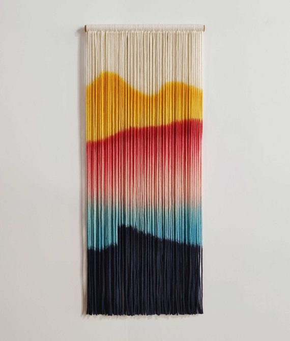 Handmade Boho Wall Tapestry | Cotton Textile Art​​​ | yfine